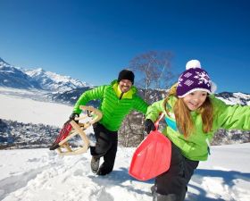 Winter Action in Zell am See Kaprun